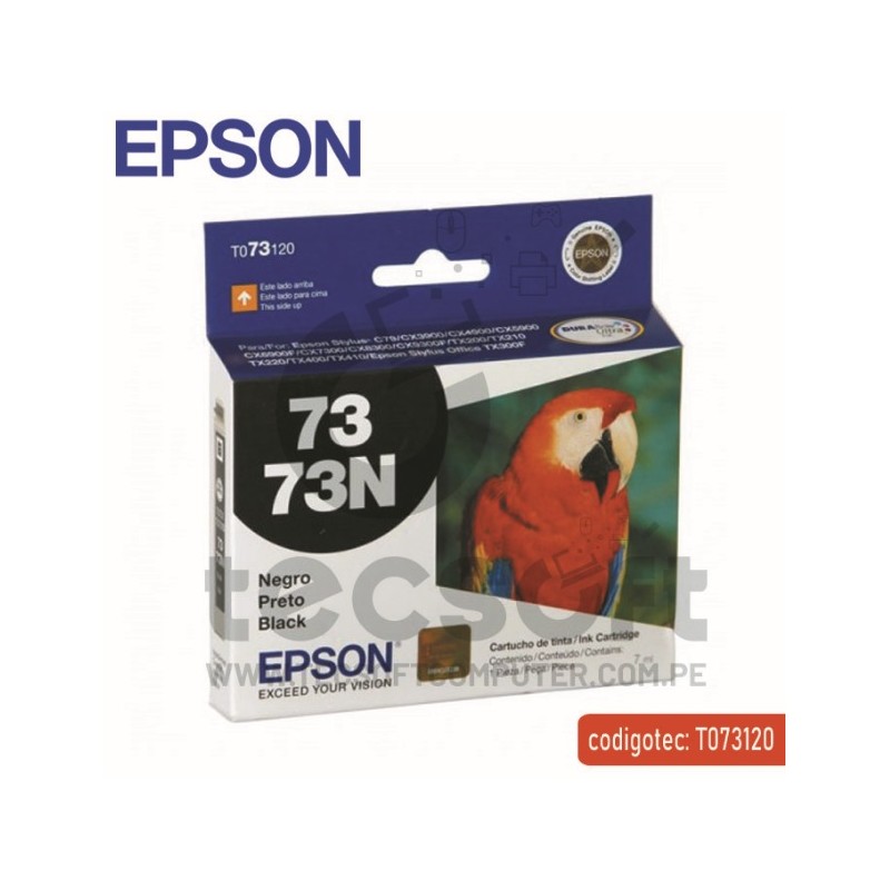 Cartucho Original Epson T N Negro