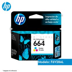 Cartucho de Tinta HP 664 Color Original (F6V28AL )