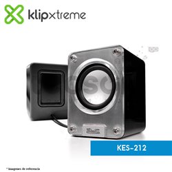 Parlantes estéreo multimedia 2.0 speakers (KES-212)