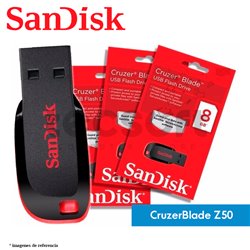 SanDisk USB FlashDrive 8GB CruzerBlade Z50