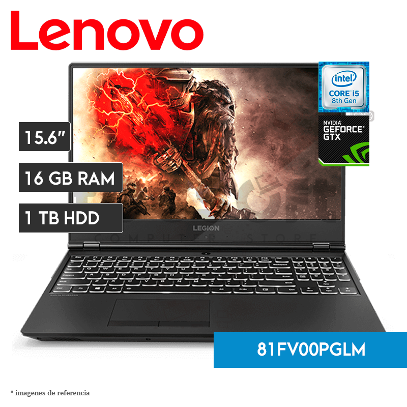 Lenovo Legion Y530-15ICH | Intel Core i5-8300H | 16RG RAM | 1 TB HHD | NVIDIA GTX 1050 2GB GDDR5 (81VS0030LM)
