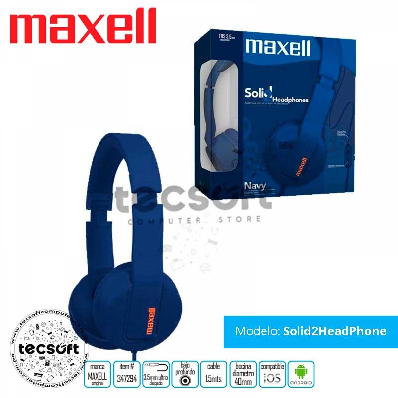 Solid2 Headphones de Maxell