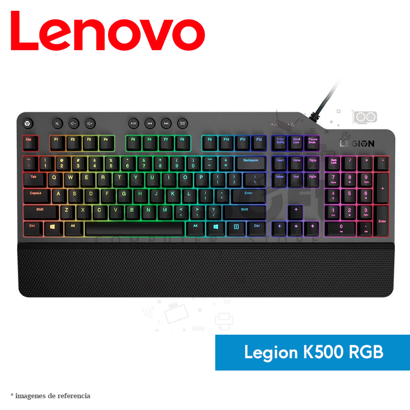 Teclado Gaming Lenovo Legion K500 RGB | Tecsoft Computer Store