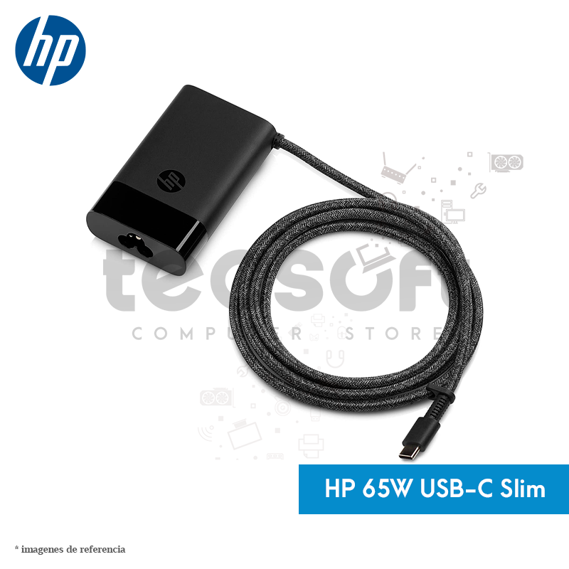 Gallo Beneficiario Empírico Cargador HP portátil USB-C de 65 W | Tecsoft Computer Store