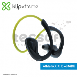 Audífonos AthletikX KHS-634BK con micrófono Bluetooth®