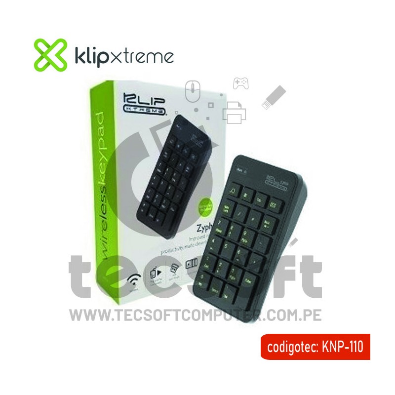 Teclado de numeros discount inalambrico