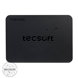 Disco Duro Externo Toshiba Canvio Basics 2.5'', 2TB, USB 3.0, Negro