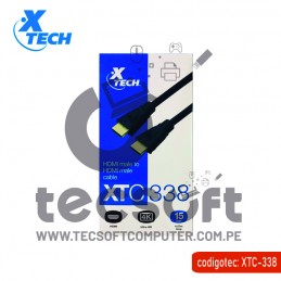XTECH CABLE HDMI XTC-338...