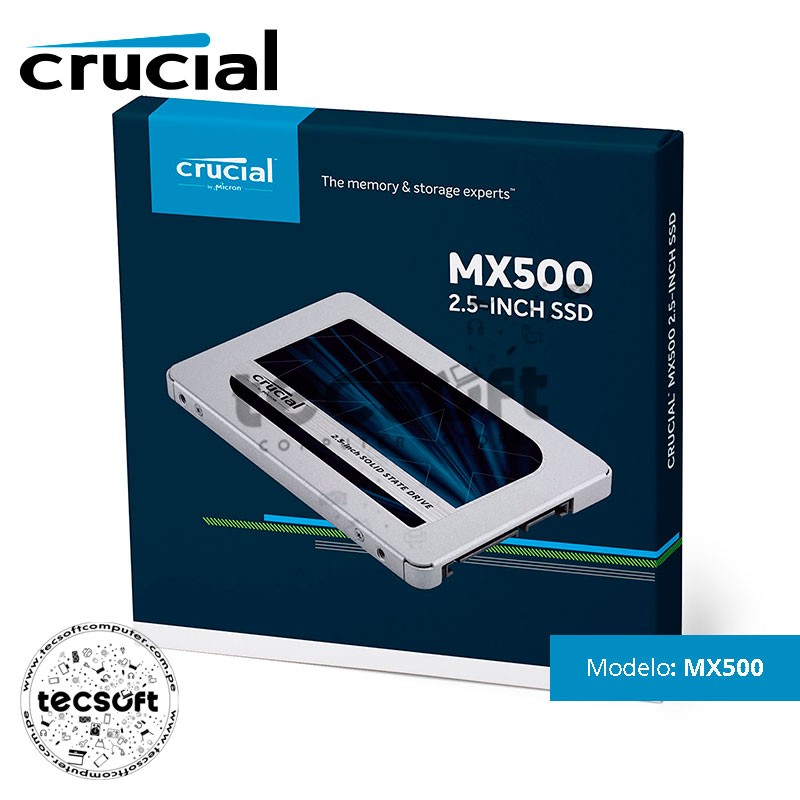 Disco Duro SSD CRUCIAL MX500 1TB