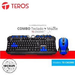 Teclado Multimedia TE-CM2000 Teros (COMBO)