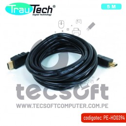 Cable HDMI TrauTech De 5...