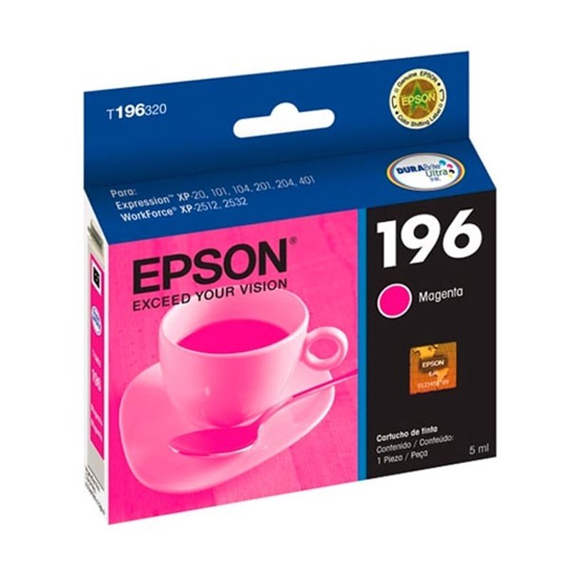 Tinta Epson 196 Magenta