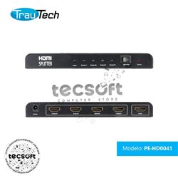 Splitter HDMI 1X4 TrauTech