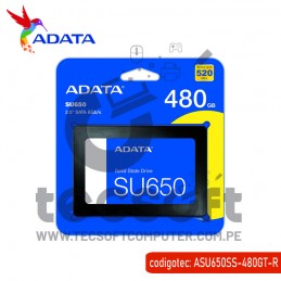 SSD ADATA 480GB SU650 2.5"...