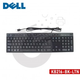 Teclado Dell KB216-BK-LTN...