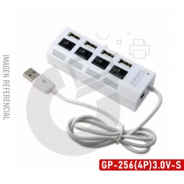 Hub 4 Puertos USB 2.0 Tipo...