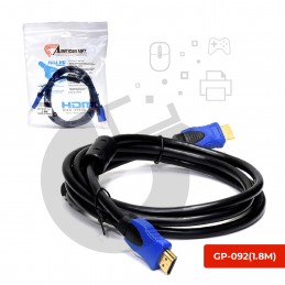 Cable HDMI 1.8 Metros Full...