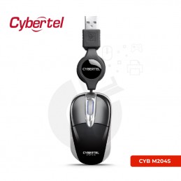 MOUSE RETRACTIL CYBERTEL...