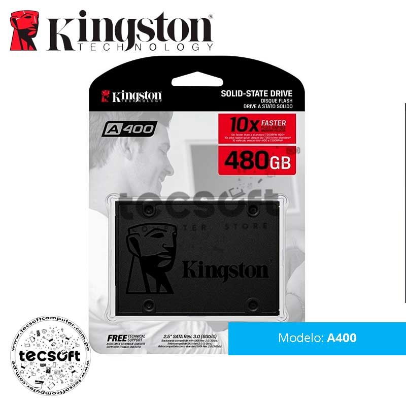 Disco Duro SSD Kingston A400 240GB