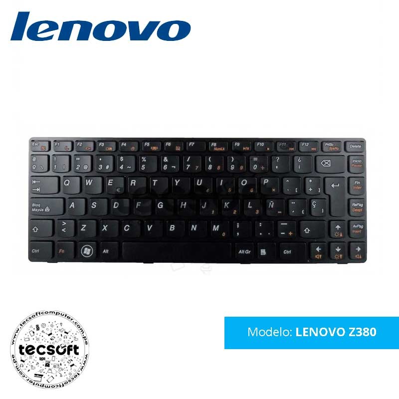 TECLADO PARA PORTATIL LENOVO Z380 Z480 Z485 G480 G485