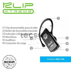 UltraVox | miniaudífono con tecnología Bluetooth® inalámbrica KHS-155